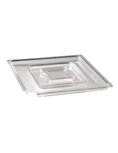 Couvercle carré transparent APS Float - 190x190 mm