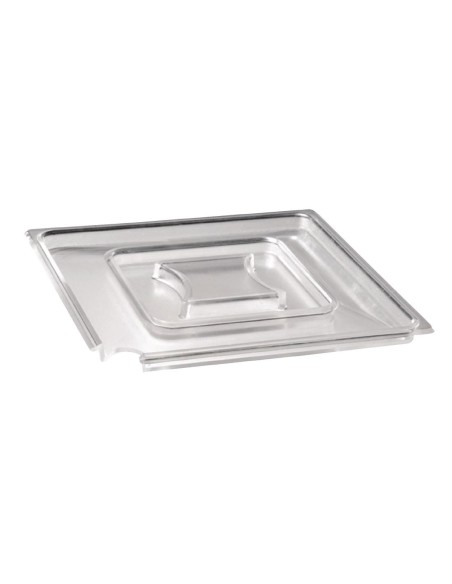 Couvercle carré transparent APS Float - 190x190 mm