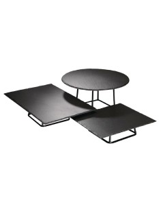 Support buffet bas APS - métal noir 2