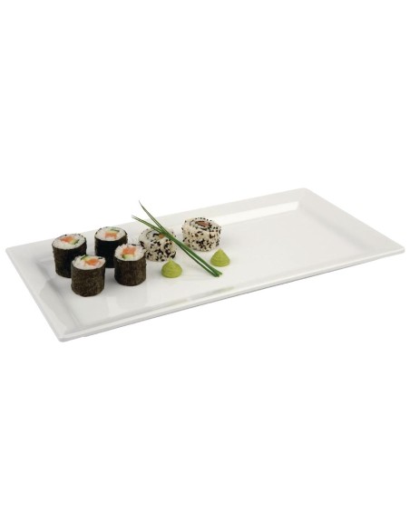 Plateau rectangulaire Pure APS 355mm - Blanc