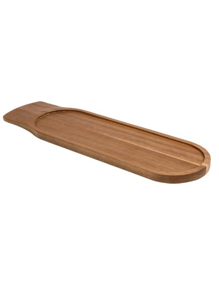 Plateau acacia pour ramequins Olympia 16x140x480 mm