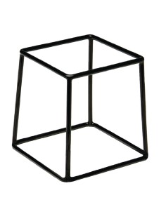 Support buffet haut APS - Présentoir métallique noir