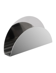 Porte-serviettes de table Olympia en inox - 76x130 mm 2