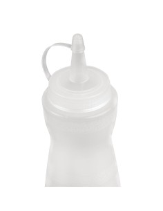 Bouteille de sauce Vogue 340 ml - bouchon transparent 2