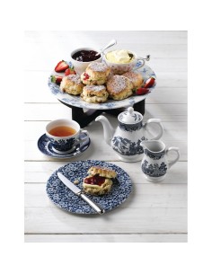 Assiettes plates Churchill Toile Prague 305mm - Lot de 6 2