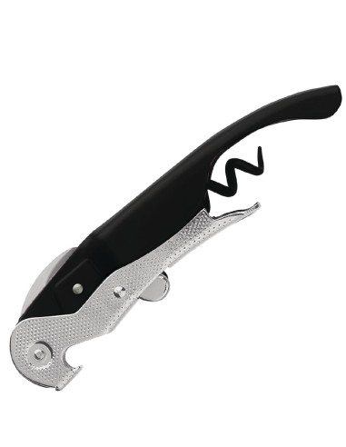Tire-bouchon sommelier professionnel noir Pulltex