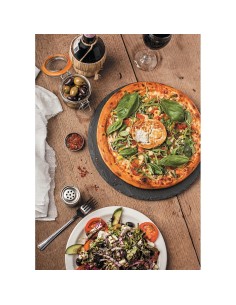 Plateau à pizza en ardoise Olympia 330 mm - Vente en ligne 2