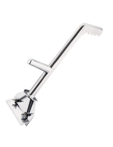Racloir plaque de cuisson Jantex 152 mm - usage intensif