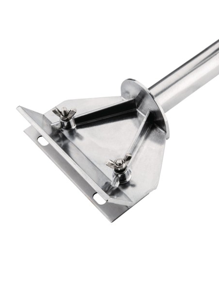 Racloir plaque de cuisson Jantex 152 mm - usage intensif