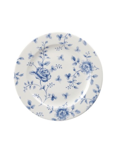 Assiettes plates Churchill Rose Chintz Prague 210mm - lot de 6