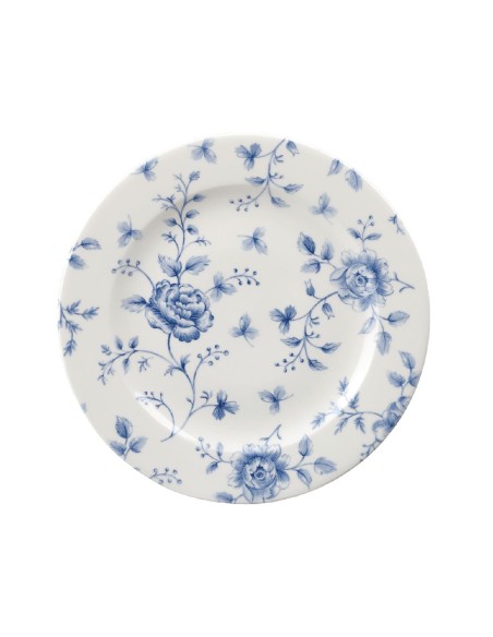 Assiettes plates Churchill Rose Chintz Prague 210mm - lot de 6