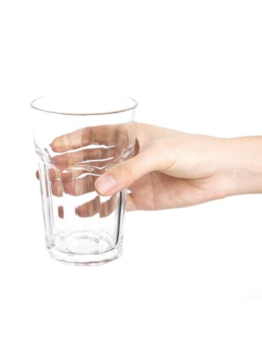 Gobelets en verre trempé Olympia 430ml - lot de 12