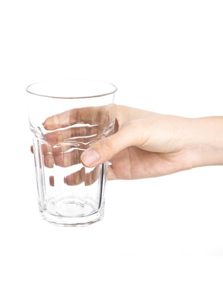 Gobelets en verre trempé Olympia 430ml - lot de 12