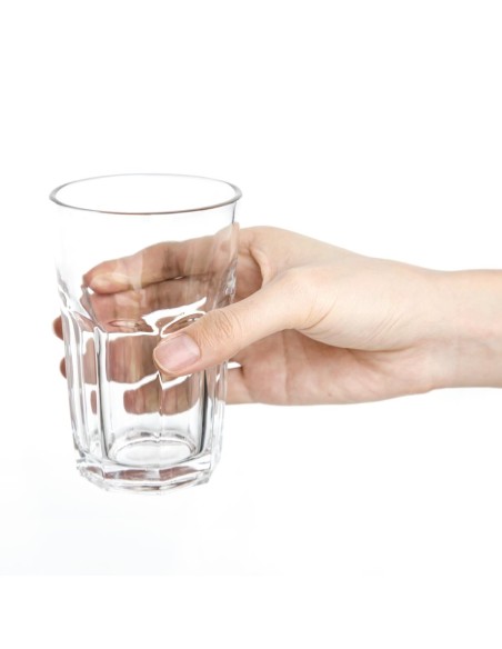 Gobelets en verre trempé Olympia 310ml - lot de 12