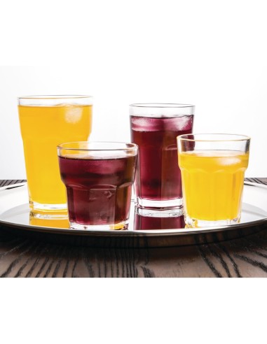 Gobelets en verre trempé Olympia 310ml - lot de 12