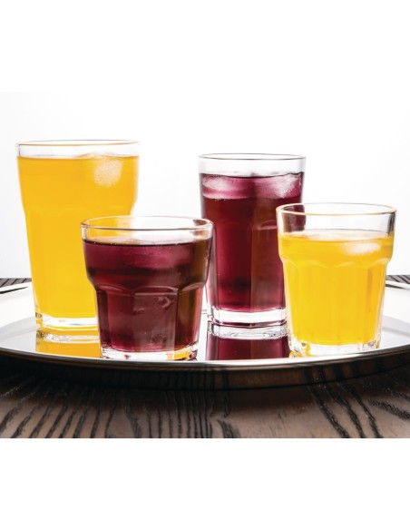 Gobelets en verre trempé Olympia 430ml - lot de 12