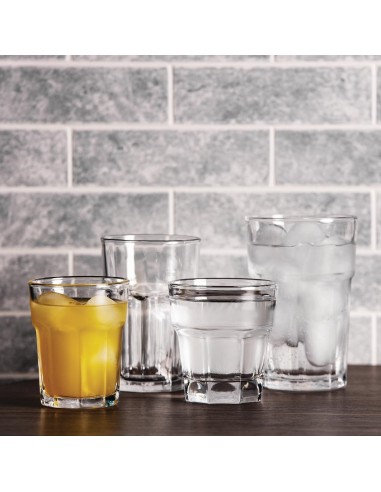 Gobelets en verre trempé Olympia 310ml - lot de 12