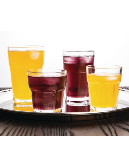 Gobelets verre trempé Olympia 250 ml - lot de 12