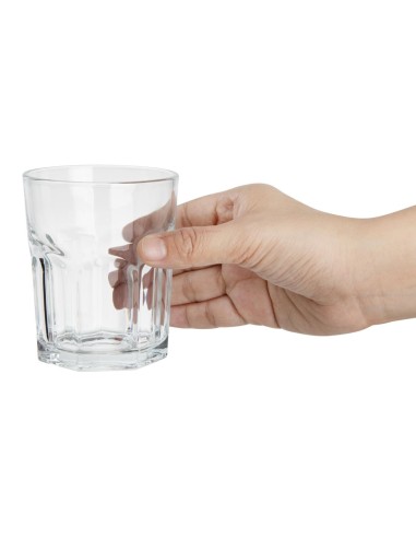 Gobelets en verre trempé Olympia 270ml - lot de 12