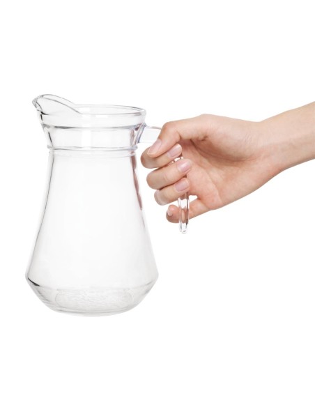 Pichet en verre Olympia 1L - lot de 6