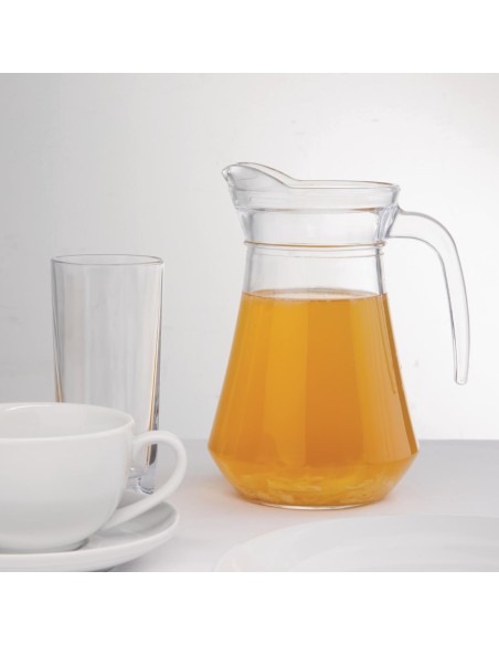 Pichet en verre Olympia 1L - lot de 6