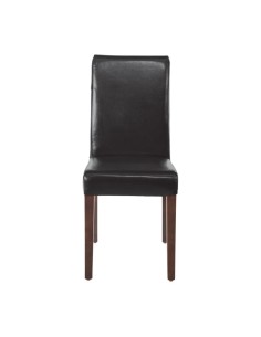 Chaises en simili cuir noir Bolero - lot de 2 2