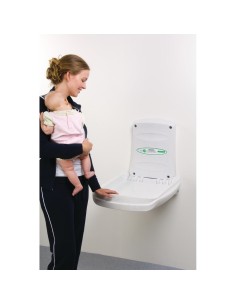 Table à langer verticale Magrini blanc - gain de place 2