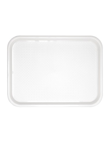 Plateau fast food Olympia Kristallon blanc 275x353 mm