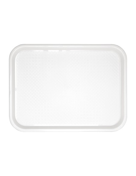 Plateau fast food Olympia Kristallon blanc 275x353 mm