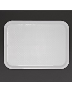 Plateau fast food Olympia Kristallon blanc 275x353 mm 2