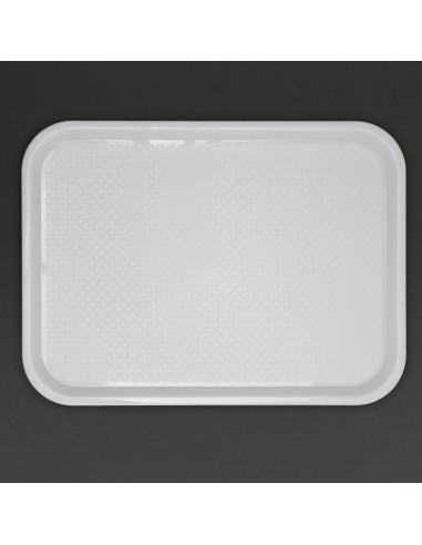 Plateau fast food Olympia Kristallon blanc 275x353 mm