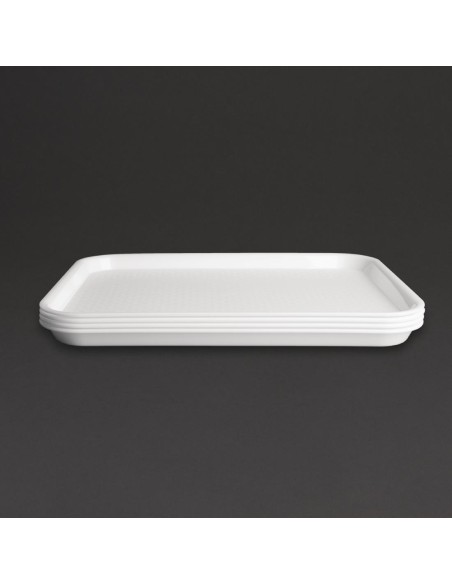 Plateau fast food Olympia Kristallon blanc 275x353 mm