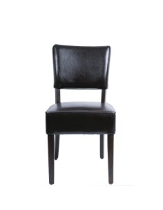 Chaises Bolero en simili cuir marron foncé - lot de 2 2