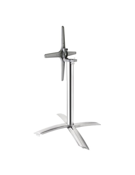 Pied de table Bolero à plateau basculant - Aluminium
