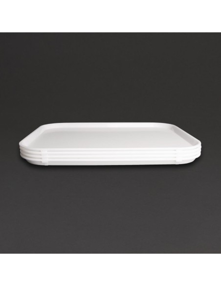 Plateau self-service Olympia Kristallon blanc 450x350 mm