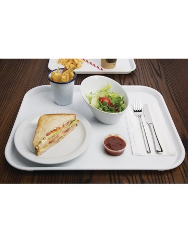 Plateau self-service Olympia Kristallon blanc 450x350 mm