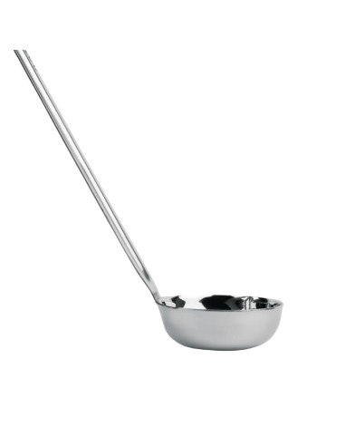 Louche à fond plat Vogue 56 ml - inox, crochet intégré