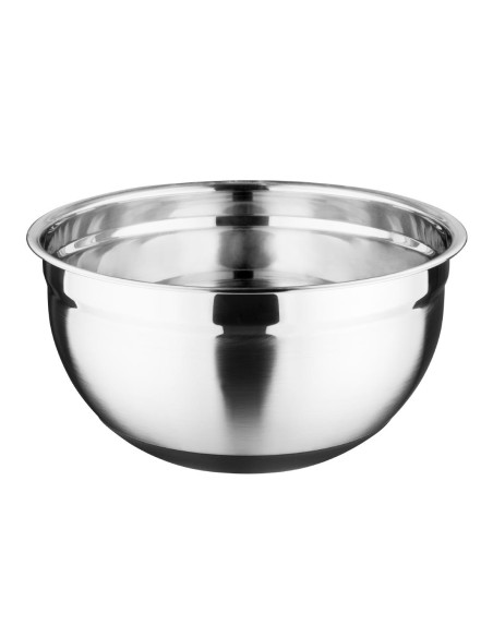 Bassine inox 8L fond silicone Vogue - stabilité & durabilité
