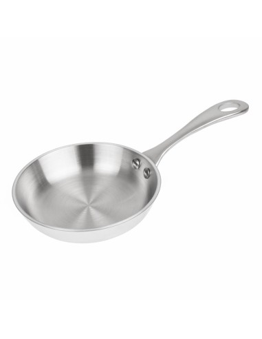 Mini poêle Triwall Vogue - 120 ml inox/aluminium