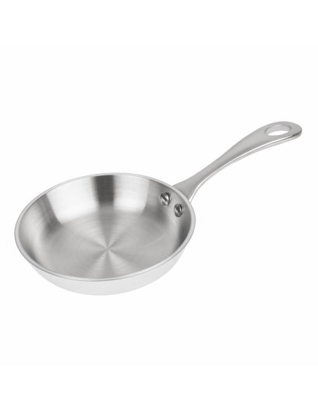 Mini poêle Triwall Vogue - 120 ml inox/aluminium