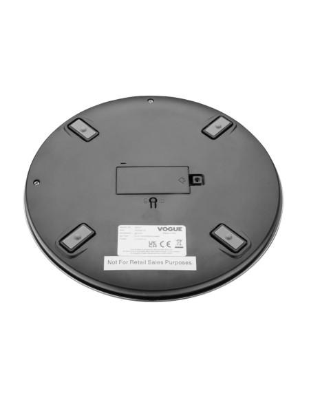 Balance électronique ronde Vogue 5kg - Noir