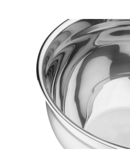 Bassine inox 5L Vogue avec fond silicone antidérapant