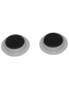 Aimants Olympia blanc - lot de 12 pour tableaux effaçables