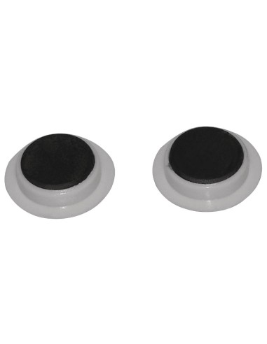 Aimants Olympia blanc - lot de 12 pour tableaux effaçables