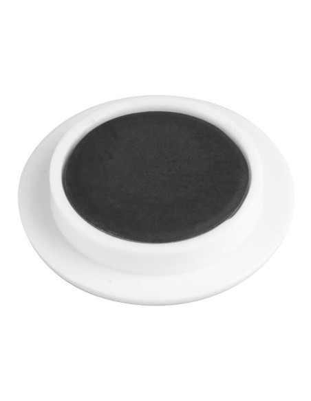 Aimants Olympia blanc - lot de 12 pour tableaux effaçables