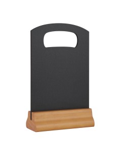 Ardoise de table Olympia 225 x 150 mm - support en pin