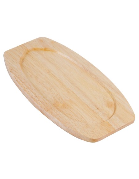 Support en bois clair Olympia pour plat GG133 - 20x315x170 mm