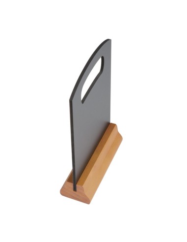 Ardoise de table Olympia 225 x 150 mm - support en pin
