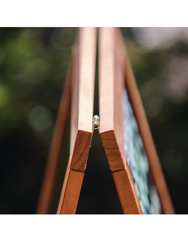 Panneau de trottoir Olympia cadre bois 850x500 mm - Vente en ligne