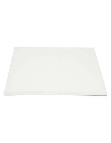 Plateau de table carré Bolero blanc cassé 600mm